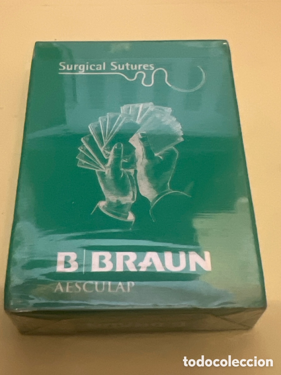 Barajas de cartas: T3/A11/16. BARAJA B. BRAUN AESCULAP, FARMACEUTICOS DEL 2001