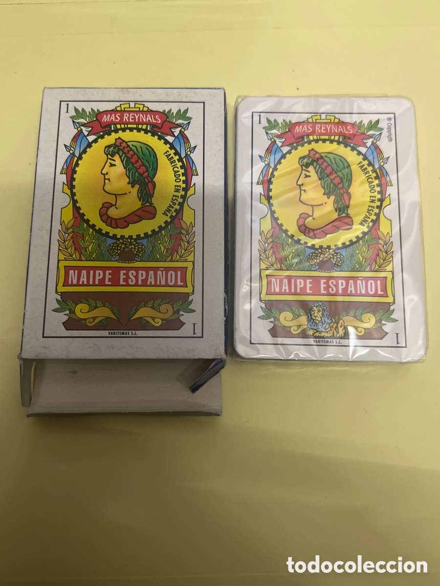 Barajas de cartas: T3/A11/19. BARAJA ESPA&Ntilde;OLA MAS REYNALS