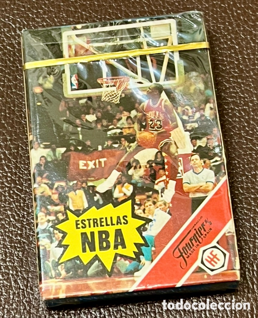 Barajas de cartas: Baraja Infantil. Estrellas de la NBA. Fournier. 1988.