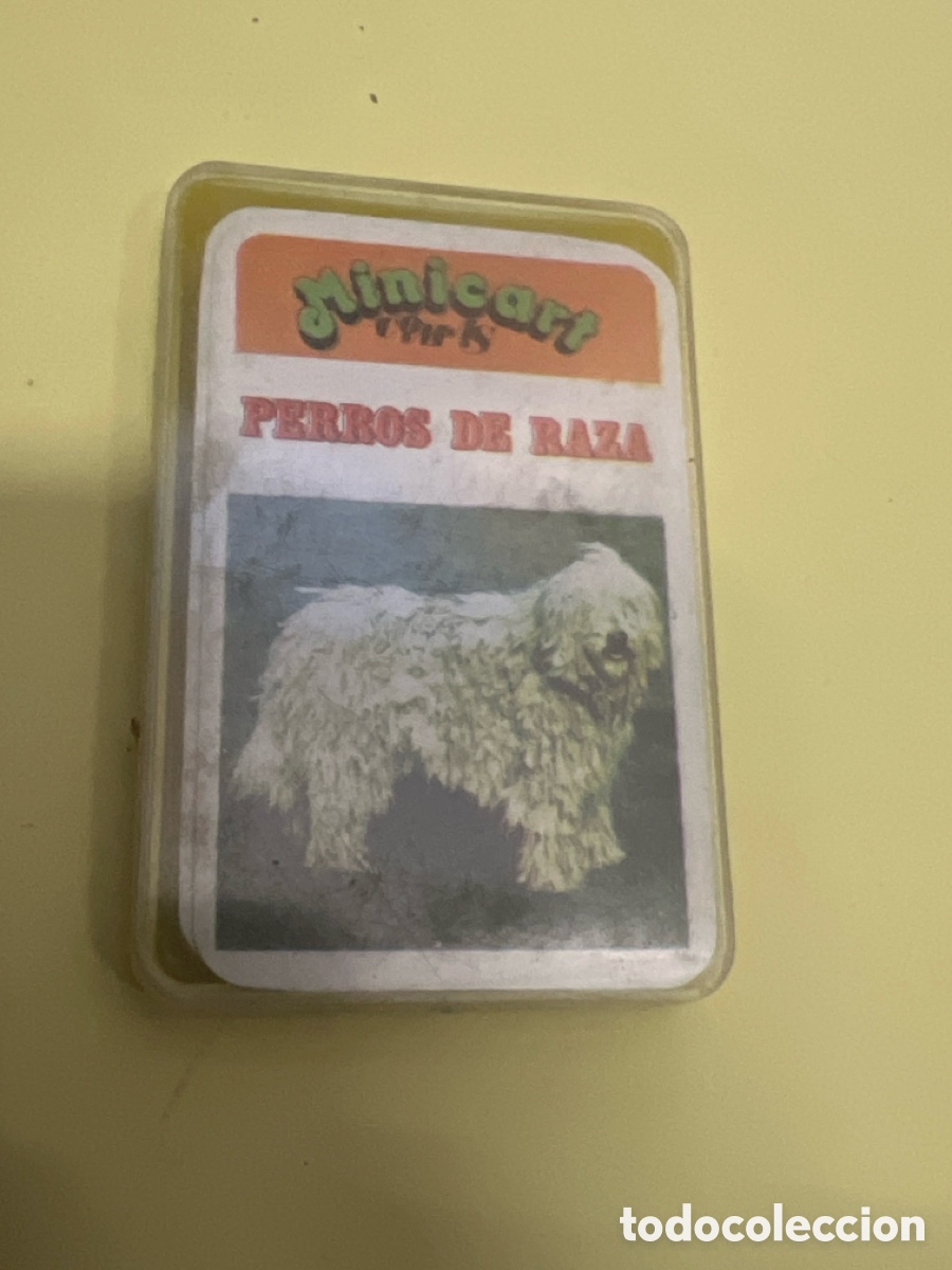 Barajas de cartas: T3/A11/22. Juego cartas, naipes baraja infantil, minicart Comas - perros de raza
