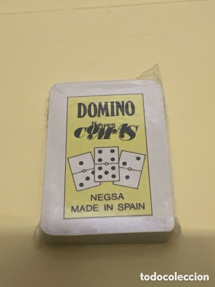 Barajas de cartas: T3/A11/24. Cartas domino infantil - comas