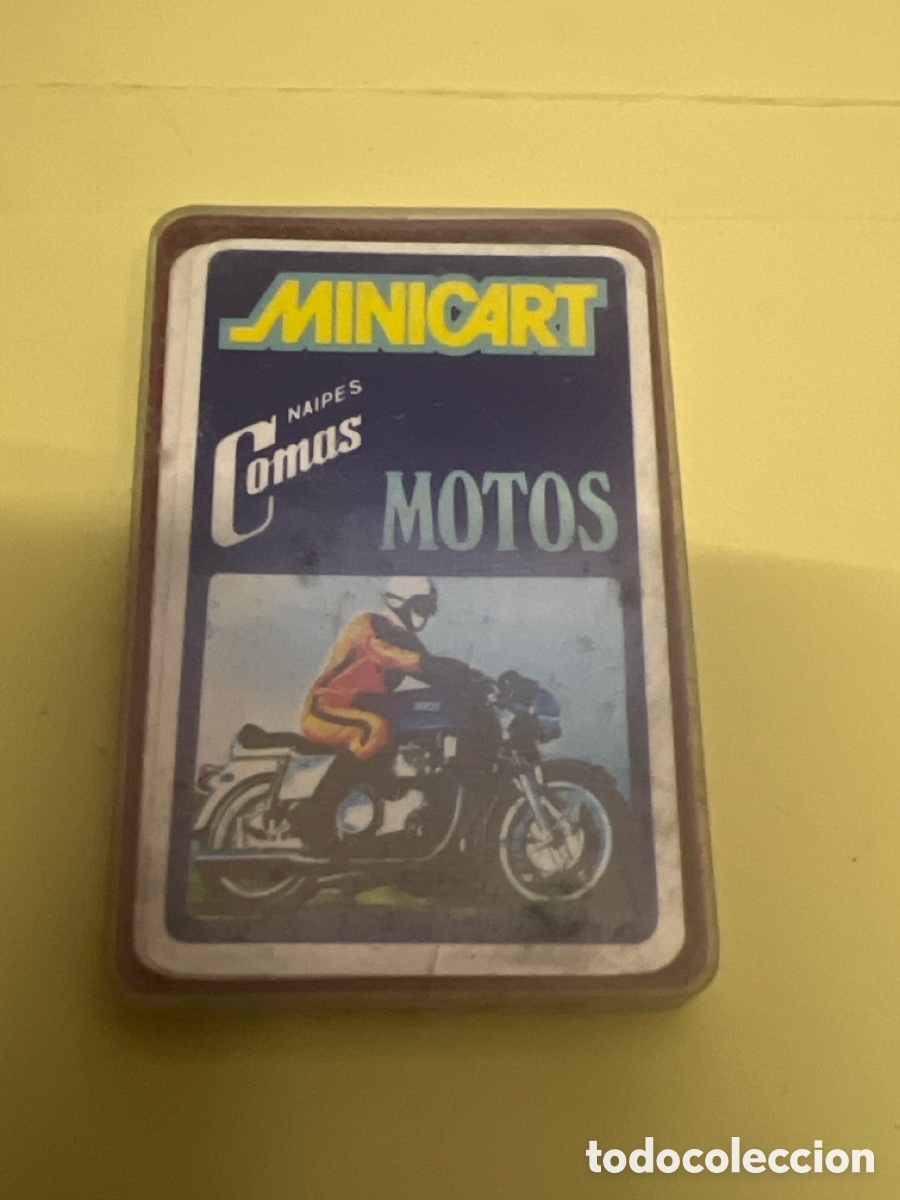 Barajas de cartas: T3/A11/25. BARAJA CARTAS. MINICART MOTOS.COMAS