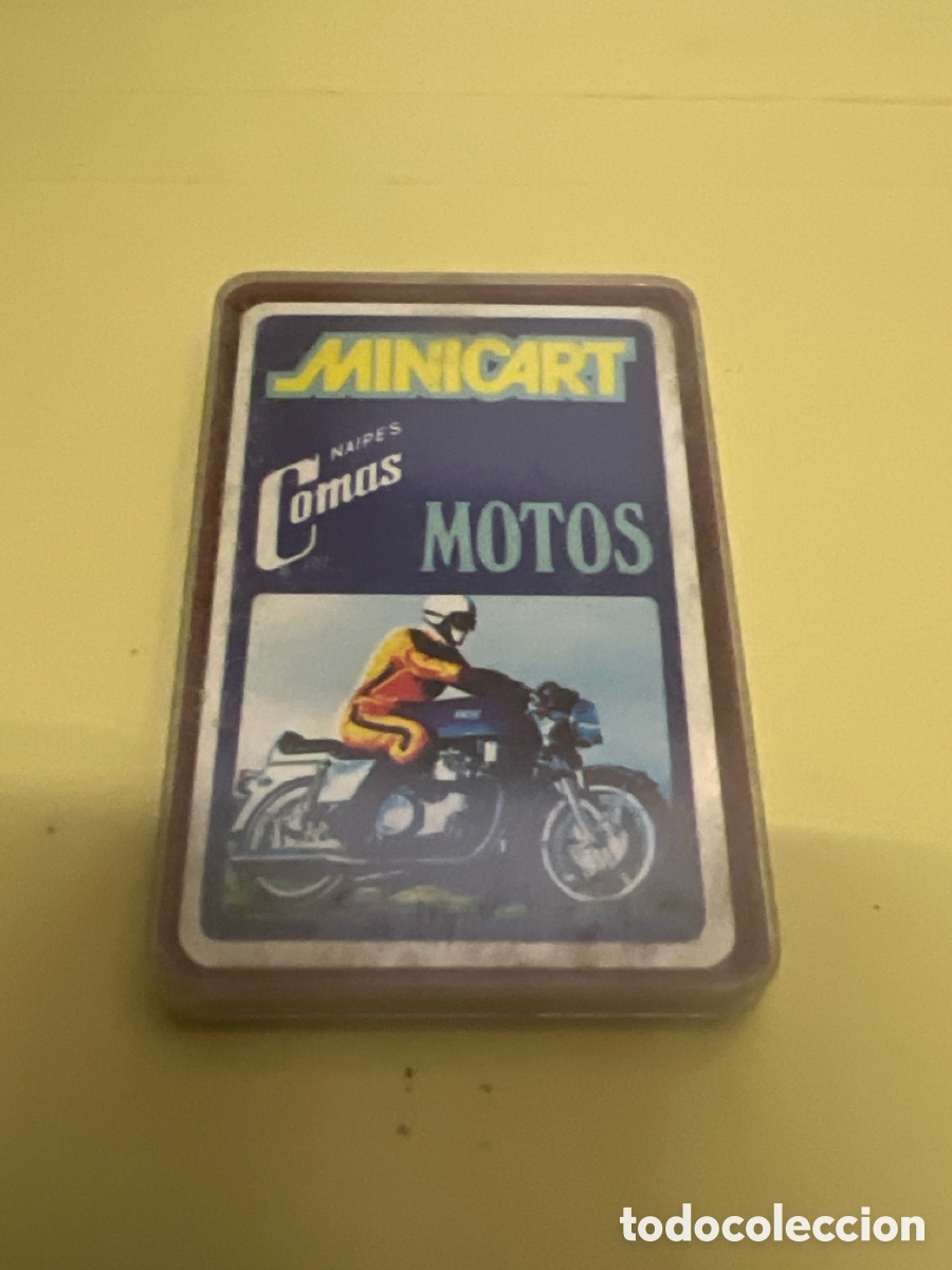 Barajas de cartas: T3/A11/26. BARAJA CARTAS. MINICART MOTOS.COMAS
