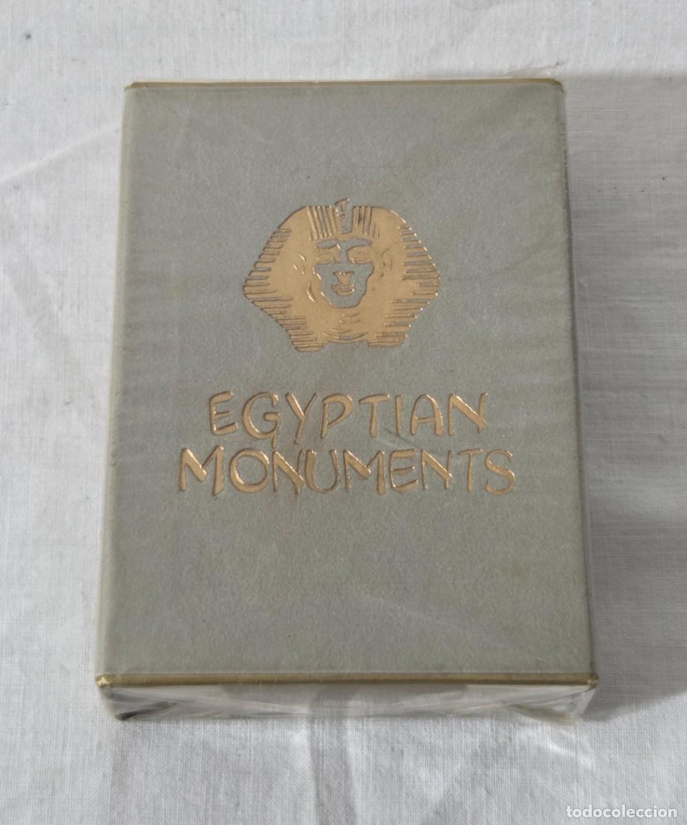 Barajas de cartas: Baraja de cartas, Egyptian Monuments, Sin abrir