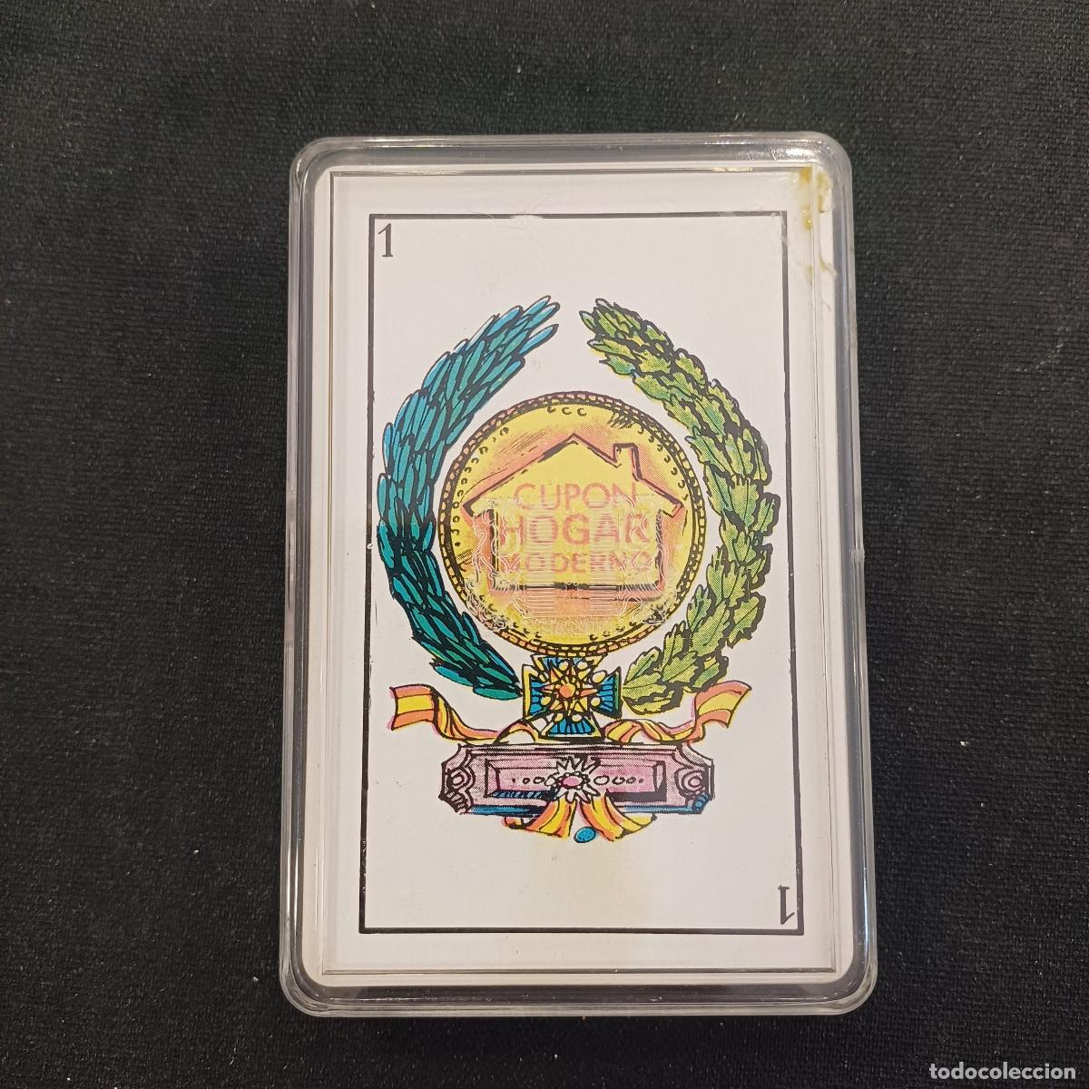 Barajas de cartas: CUPON HOGAR MODERNO/JUEGO DE CARTAS.