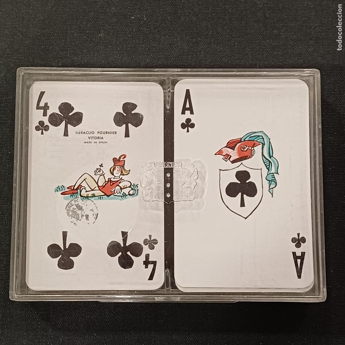 Decks of cards: CARTAS HERACLIO FOURNIER-MINGOTE/JUEGO DE CARTAS POKER.