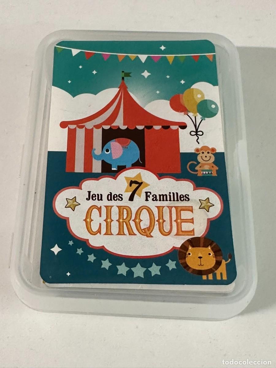 Barajas de cartas: Juego de cartas Las 7 Familias Circo
