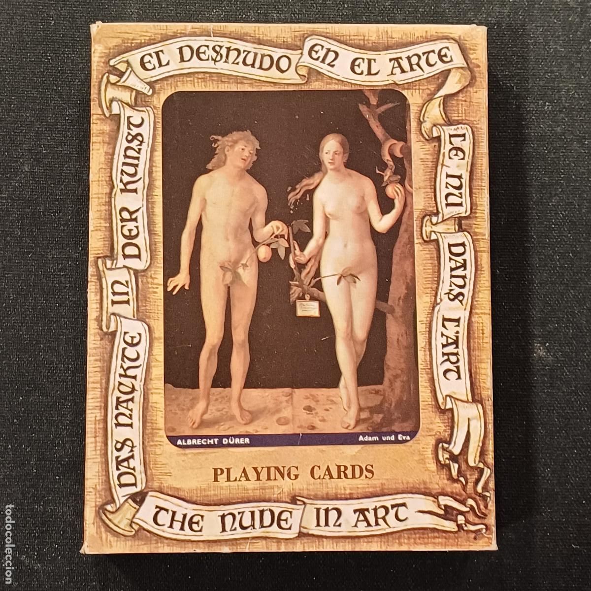 Barajas de cartas: BARAJA EL DESNUDO EN EL ARTE HERACLIO FOURNIER/JUEGO DE CARTAS.