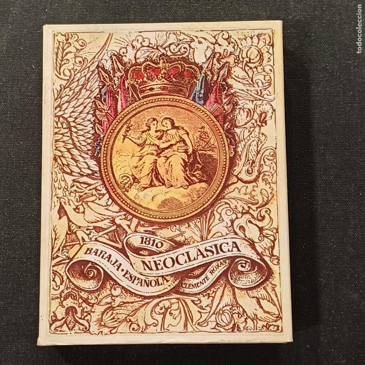 Barajas de cartas: BARAJA ESPA&Ntilde;OLA NEOCLASICA 1810 HERACLIO FOURNIER/JUEGO DE CARTAS.