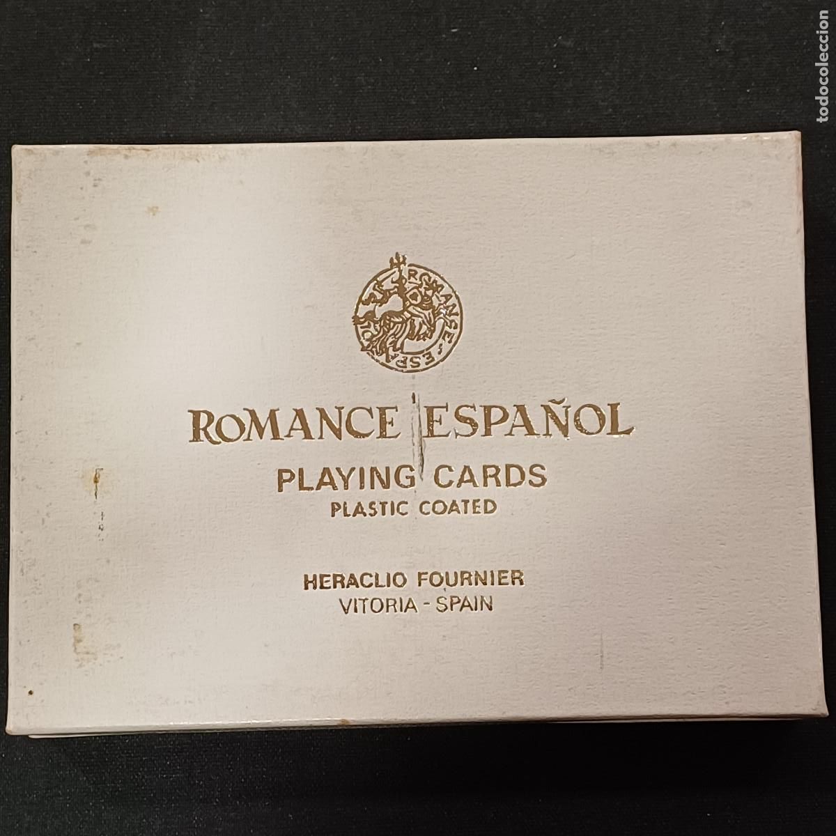Barajas de cartas: BARAJA ROMANCE ESPA&Ntilde;OL HERACLIO FOURNIER/JUEGO DE CARTAS.