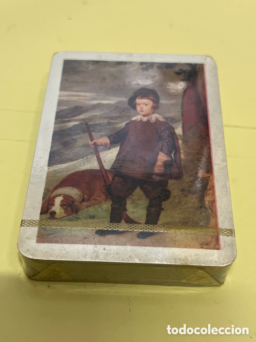 Barajas de cartas: T3/A12/3. VELAZQUEZ - EL PRINCIPE BALTASAR CARLOS CAZADOR - BARAJA DE POKER