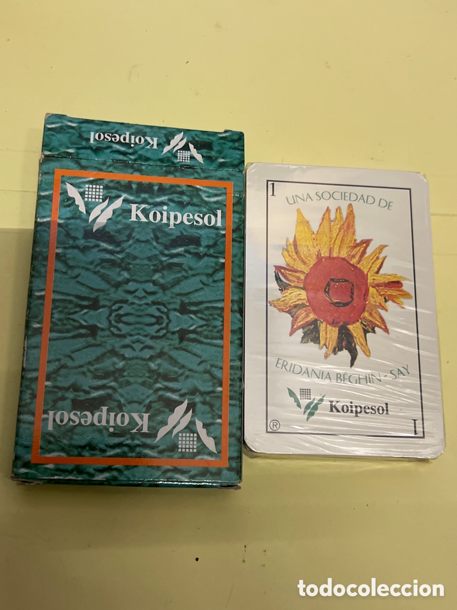 Barajas de cartas: T3/A12/6. Baraja Espa&ntilde;ola. comas. 50 cartas. Publicidad de Koipesol 1997.