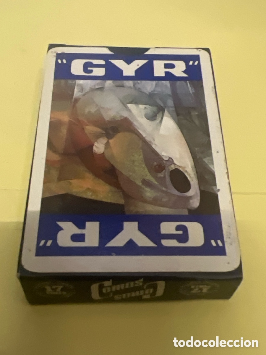 Barajas de cartas: T3/A12/9. BARAJA DE POKER N&ordm; 17 DE NAIPES COMAS, PUBLICIDAD GYR