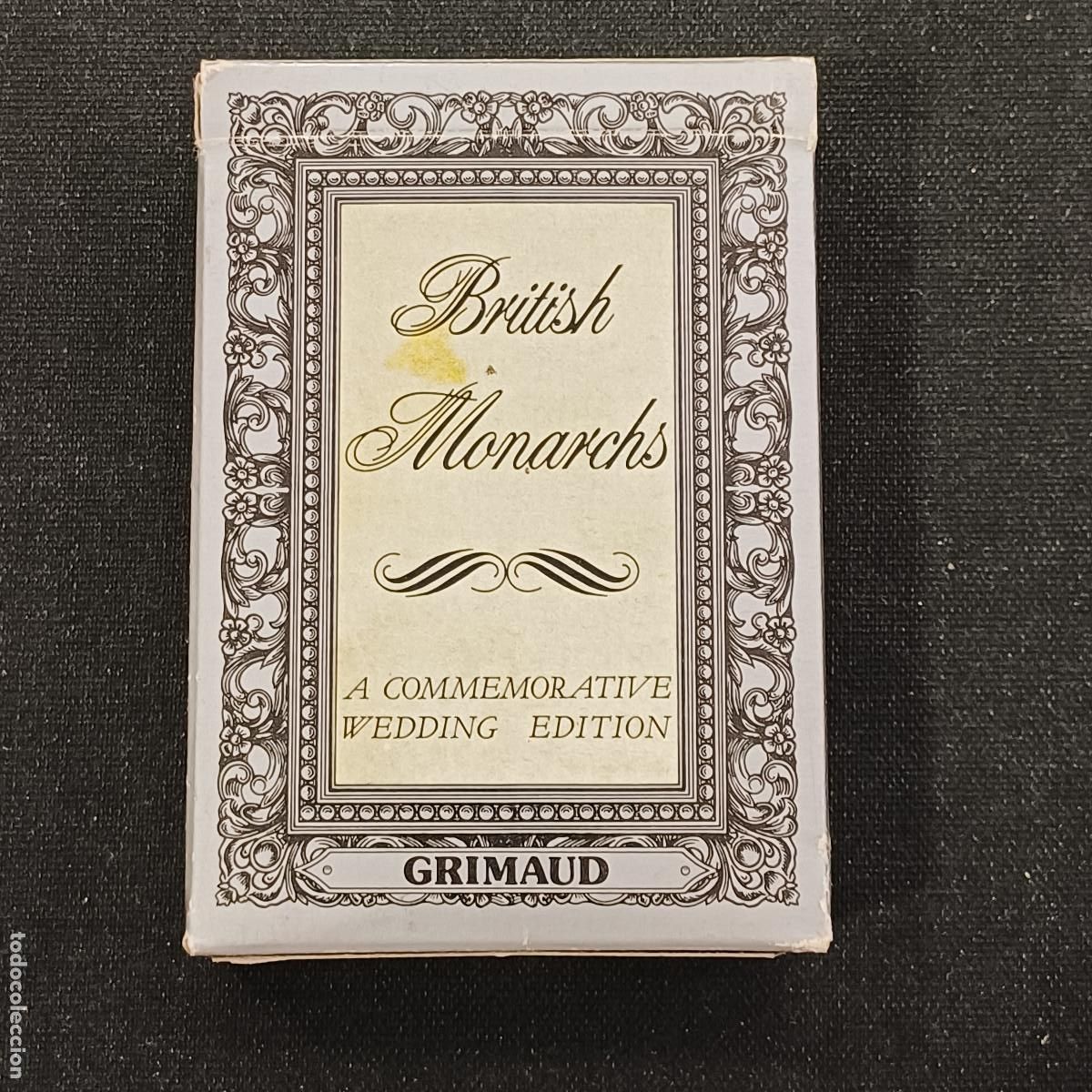 Barajas de cartas: BARAJA BRITISH MONARCHS/GRIMAUD/JUEGO DE CARTAS.