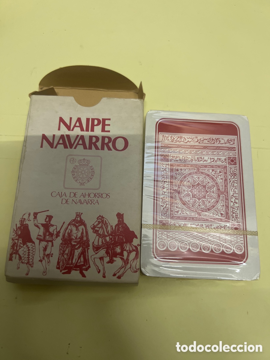 Barajas de cartas: T3/A12/16. Baraja &ldquo;Naipe Navarro&rdquo; Caja de Ahorros de Navarra.