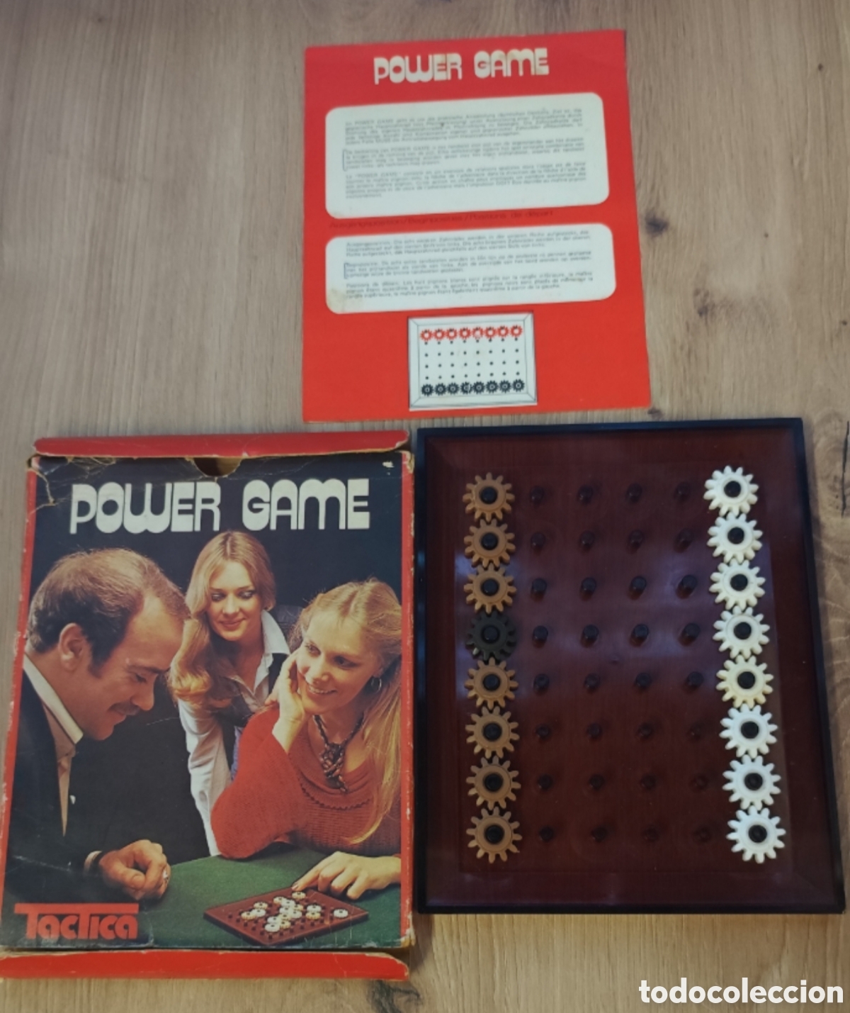 Barajas de cartas: Juego de mesa vintage&rdquo;Poder Game&rdquo; - Foto 2