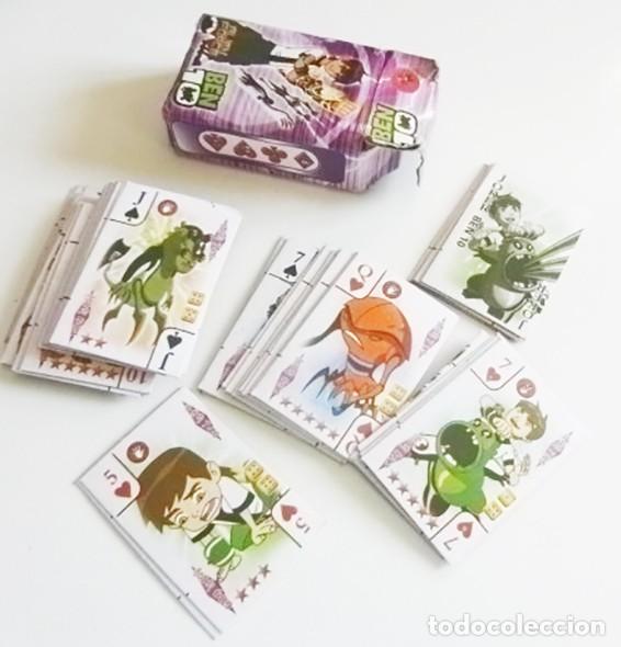 Barajas de cartas: PEQUE&Ntilde;A BARAJA DE CARTAS - DE BEN 10 - BARAJITA DE NAIPES - JUGUETE - COMPLETA
