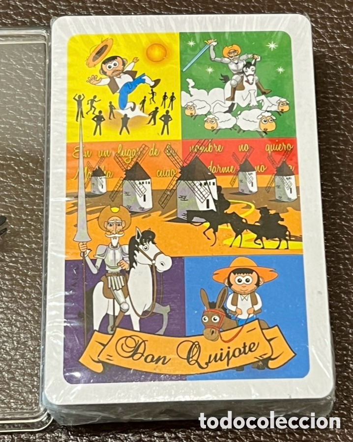 Barajas de cartas: Baraja Espa&ntilde;ola. Don Quijote. Albacete. Menta & Lim&oacute;n.