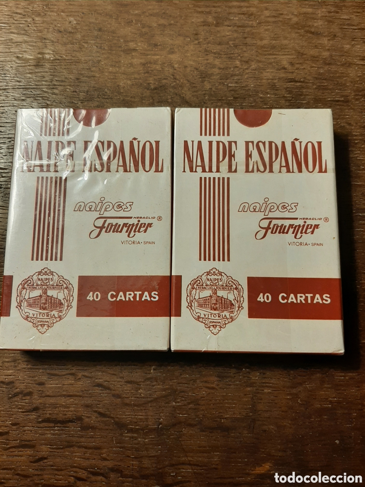 Barajas de cartas: 2 Barajas de NAIPE ESPA&Ntilde;OL de 40 cartas.