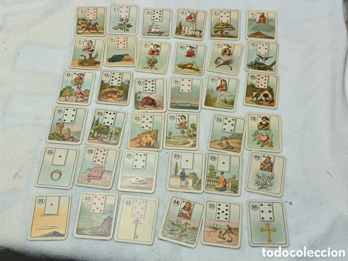 Barajas de cartas: BARAJA DE CARTAS, FORTUNE TELLING, CARRERAS,COMPLETA, ORIGINAL, 1926, MUY DIFICIL ASI