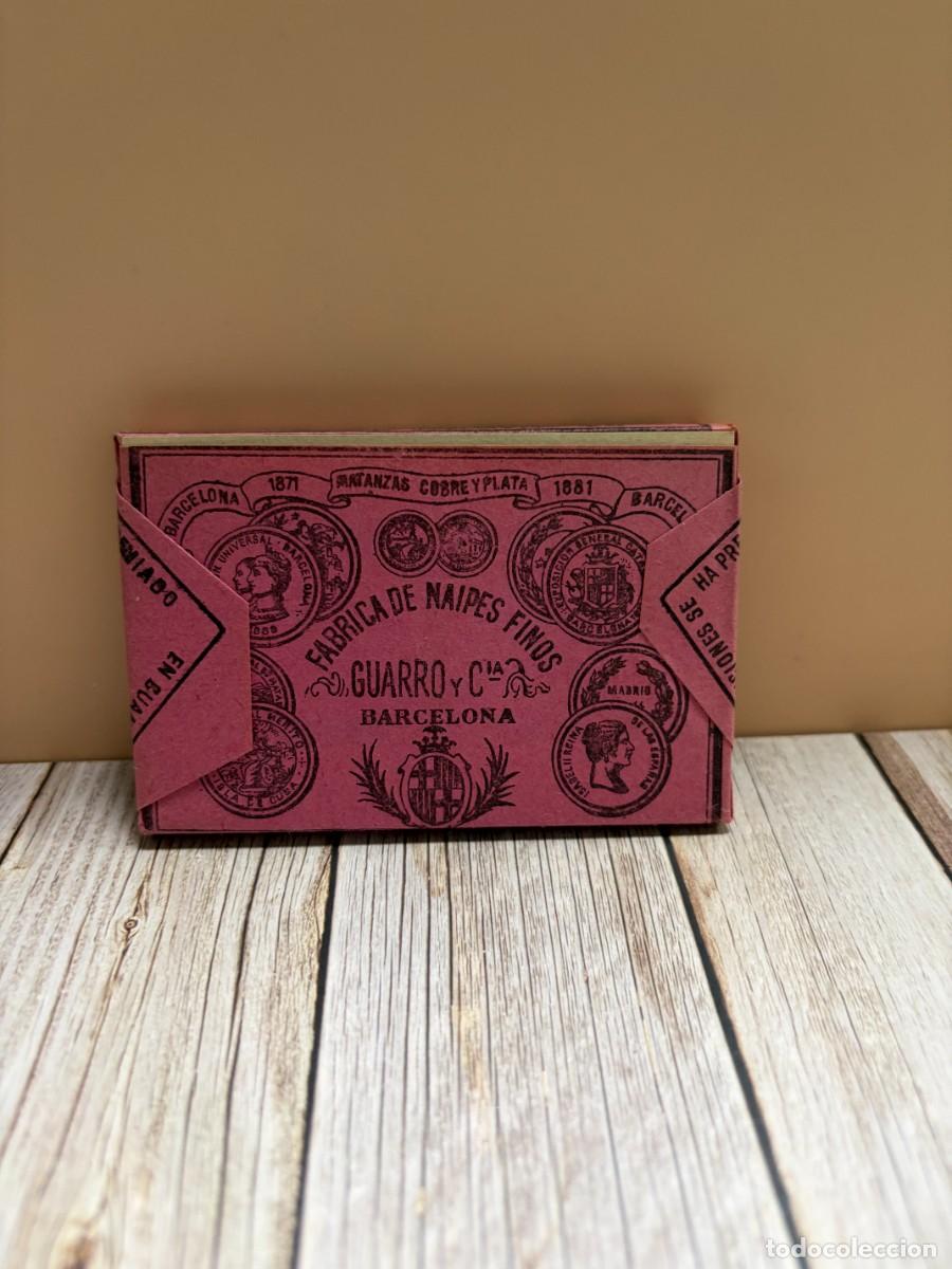 Barajas de cartas: BARAJA DE CARTAS. FABRICA DE NAIPES FINOS. GUARRO Y CIA. BARCELONA. BARCELONA. VER FOTOS