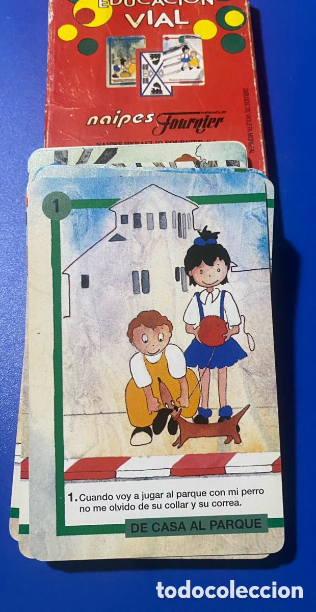 Barajas de cartas: Baraja cartas Fournier Educacion Vial