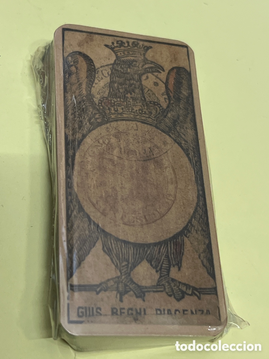 Barajas de cartas: T3/A12/15. Baraja para Piacentina - Italia, siglo XIX (1884) - Facsimil
