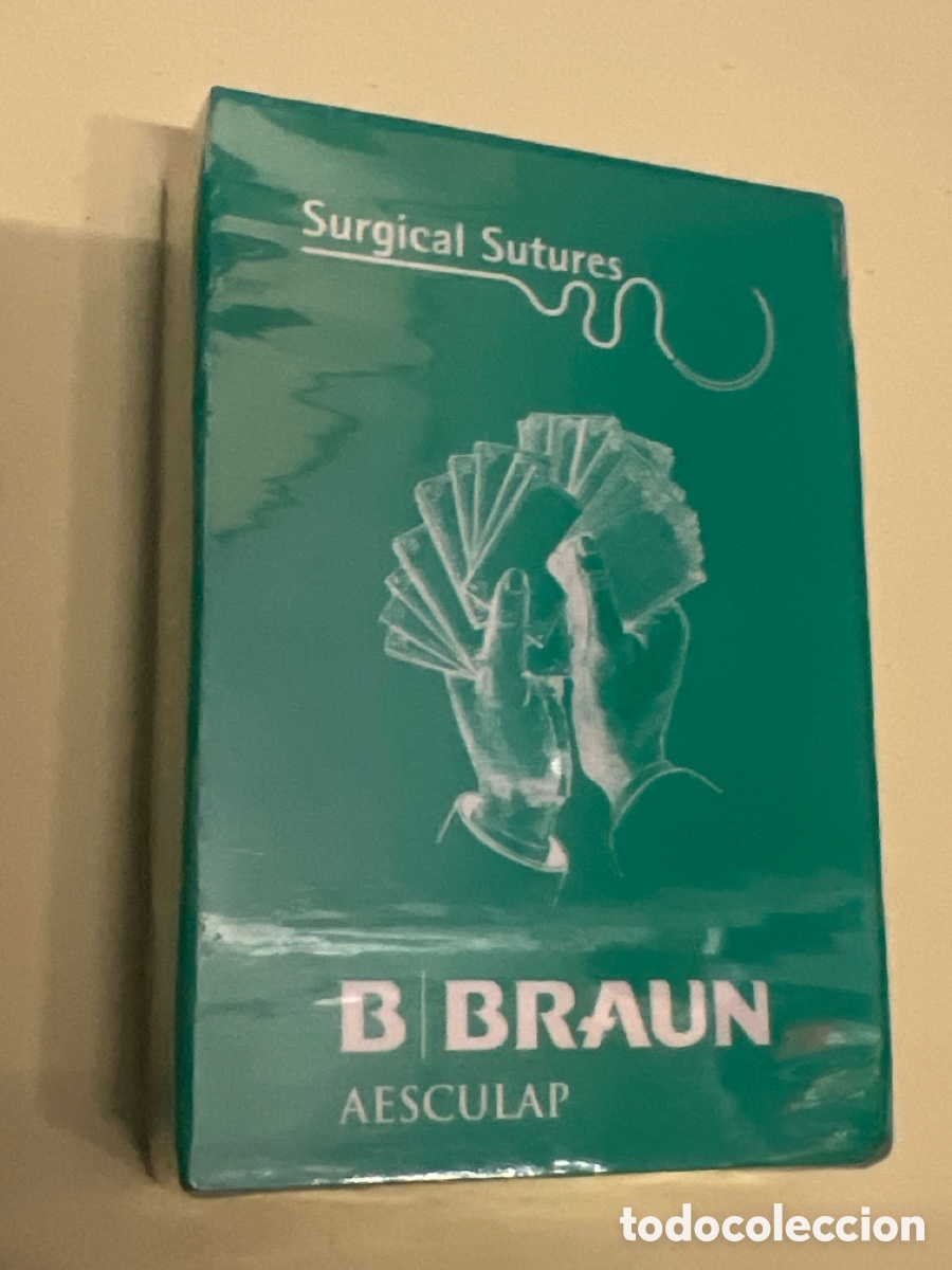 Barajas de cartas: T3/A12/17. BARAJA B. BRAUN AESCULAP, FARMACEUTICOS DEL 2001