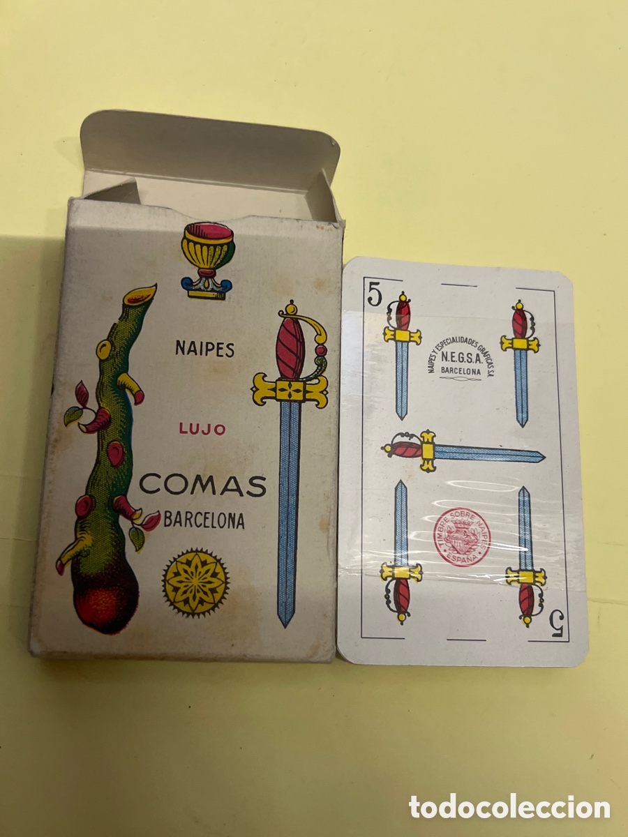 Barajas de cartas: T3/A12/20. BARAJA DE CARTAS - NAIPES LUJO COMAS BARCELONA - N.E.G.S.A. - CALOR SIGNAL