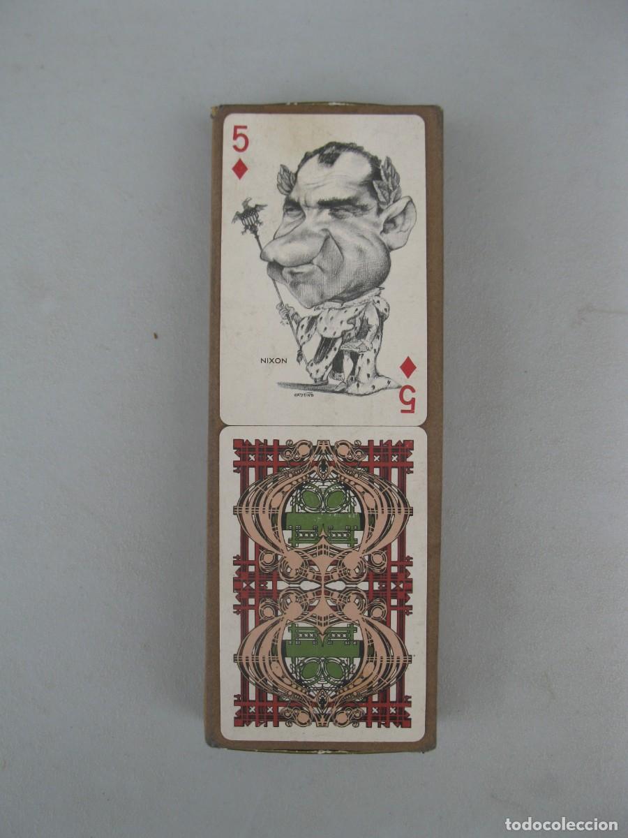 Barajas de cartas: DOS BARAJAS DE P&Oacute;KER - CARICATURAS DE L&Iacute;DERES MUNDIALES DE LA POL&Iacute;TICA - ORTU&Ntilde;O - ENRIC SIO.