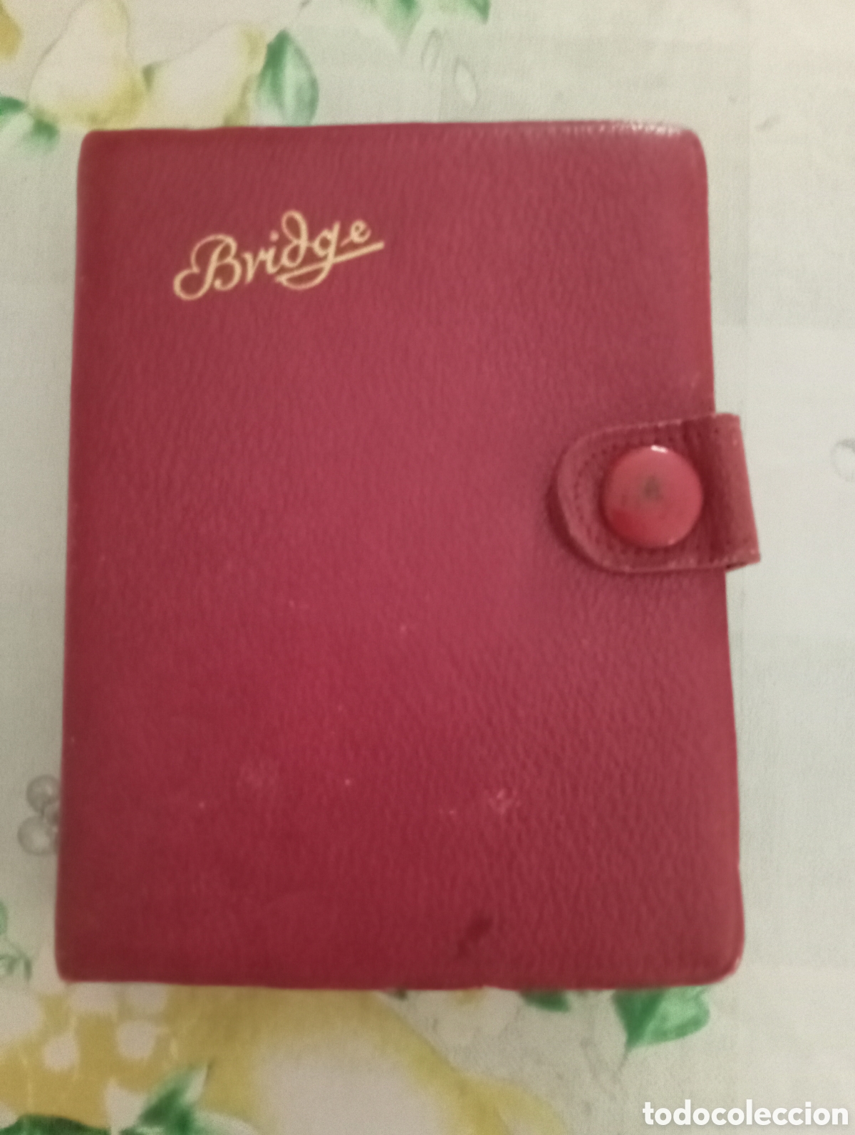 Barajas de cartas: DOBLE BARAJA DE BRIDGE CON SU FUNDA
