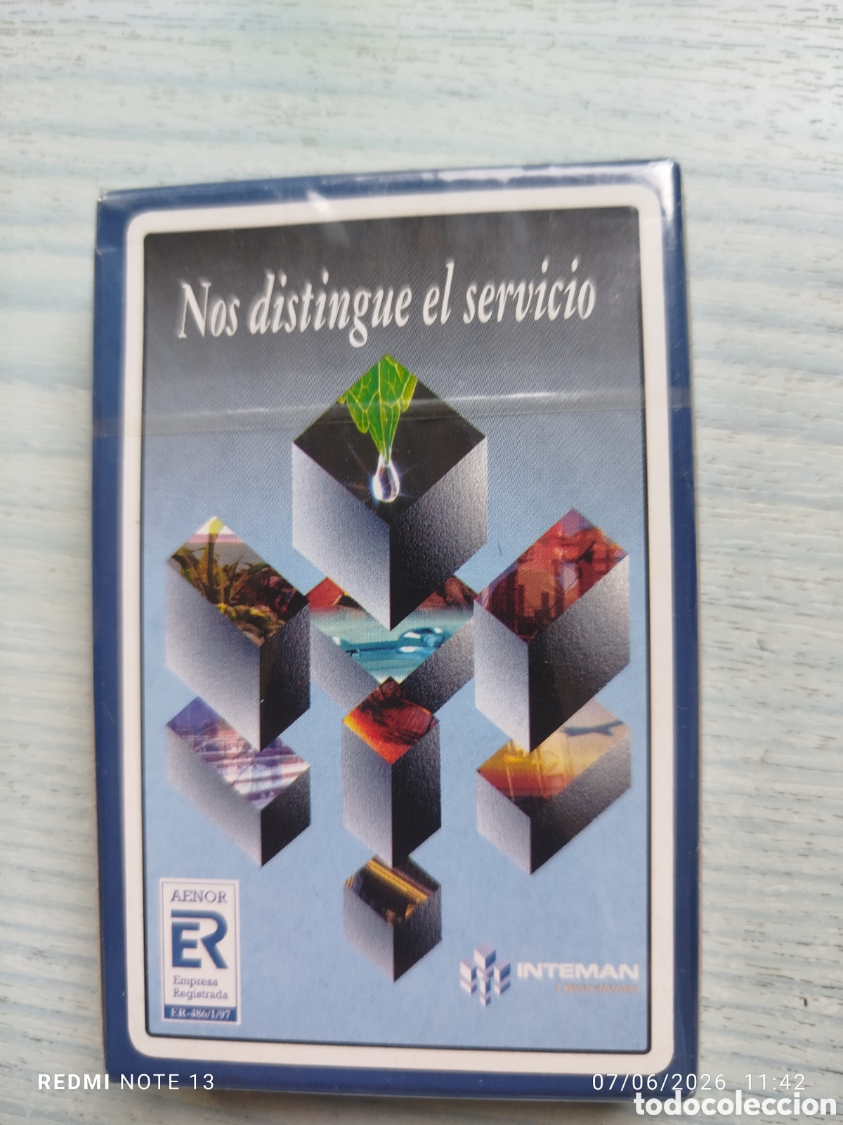 Barajas de cartas: Baraja publicidaf estrenar fournier