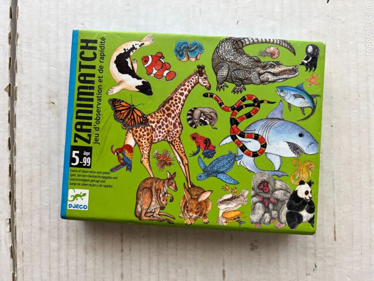 Barajas de cartas: ZANIMATCH DJECO - JUEGO CARTAS KRATEN
