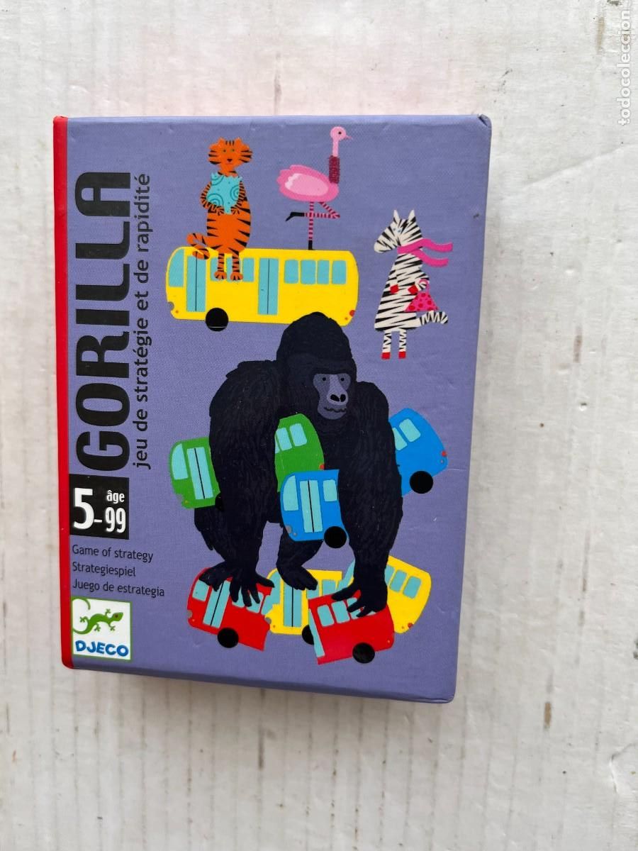 Barajas de cartas: GORILLA - JUEGO CARTAS KRATEN