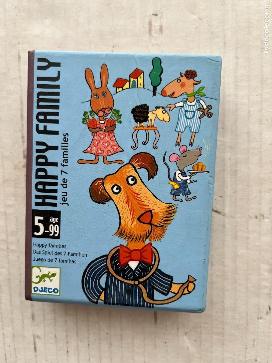 Barajas de cartas: HAPPY FAMILY - JUEGO CARTAS KRATEN