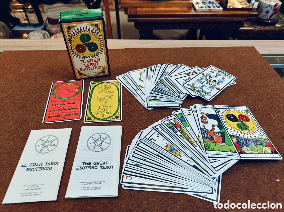 Barajas de cartas: BARAJA DE CARTAS TAROT. FOURNIER. EL GRAN TAROT ESOTERICO. 78 CARTAS. NUNCA USADO