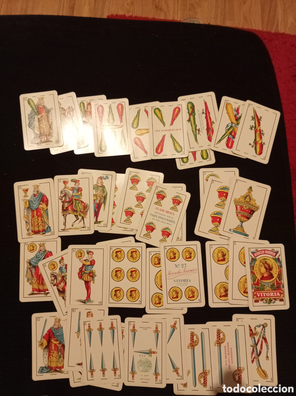 Barajas de cartas: Coleccionismo: Baraja Fournier N&ordm; 27 Puritos Reig A&ntilde;os 60 Excelente Estado