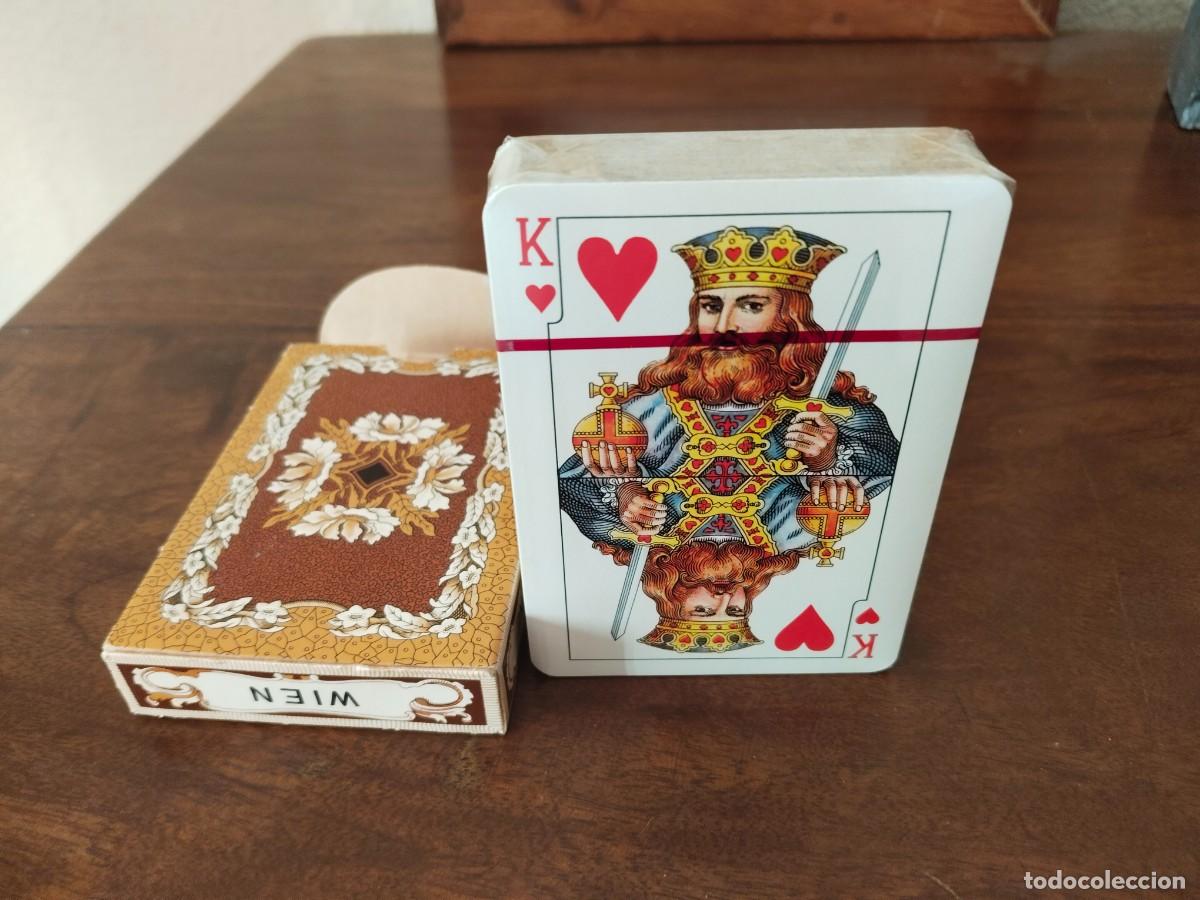 Barajas de cartas: Antigua Baraja Bridge Poker-Whist. Wien. Precintada. Marke Piatnik.