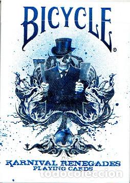 Barajas de cartas: Baraja de p&oacute;ker Bicycle Playing cards Karnival Renegades
