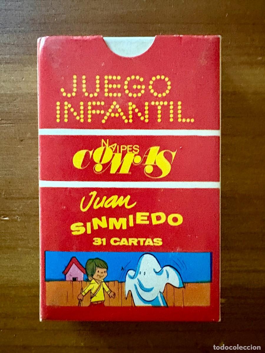 Barajas de cartas: BARAJA CARTAS NAIPES COMAS JUAN SIN MIEDO, COMPLETA SE&Ntilde;AL EXTERIOR BUEN ESTADO INTERIOR