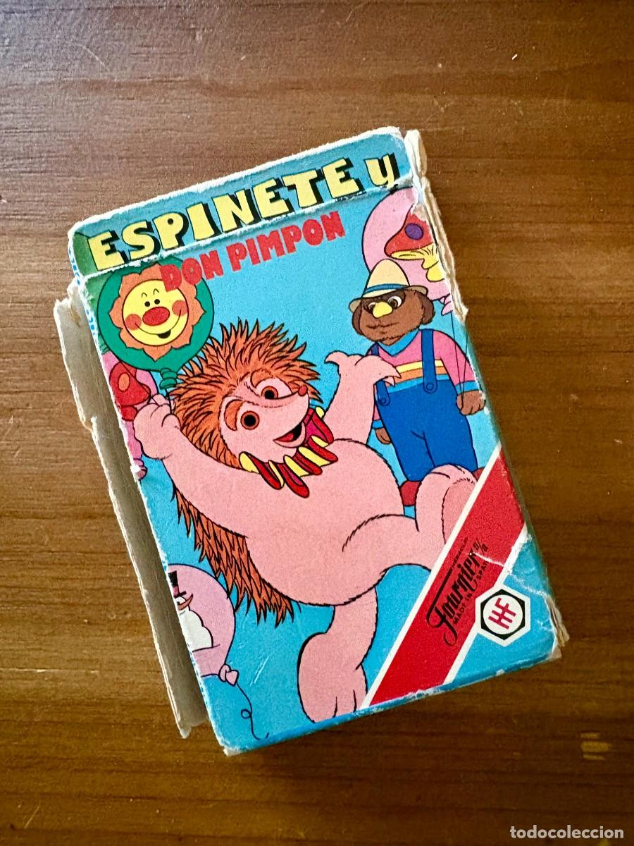 Barajas de cartas: BARJA CARTAS NAIPES FOURNIEER 1985 ESPINETE Y DON PIMPON BARRIO SESAMO , COMPLETA, SE&Ntilde;ALES EXTERIOR