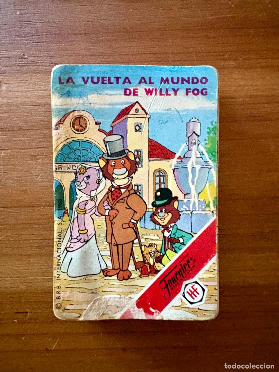 Barajas de cartas: BARAJA NAIPES SIN LA CAJA PERO COMPLETA, FOURNIER, CARTAS LA VUELTA AL MUNDO DE WILLY FOG