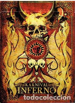 Barajas de cartas: Baraja de p&oacute;ker Karnival Inferno Playing cards