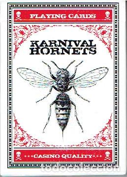 Barajas de cartas: Baraja de p&oacute;ker Karnival Hornets Playing cards