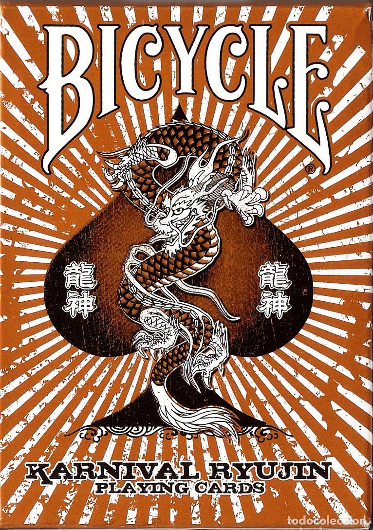 Barajas de cartas: Baraja de p&oacute;ker Bicycle Playing cards Karnival Ryujin
