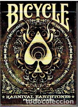 Barajas de cartas: Baraja de p&oacute;ker Bicycle Playing cards Karnival Earthtone9
