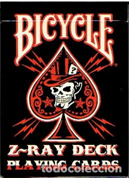 Barajas de cartas: Baraja de p&oacute;ker Bicycle Playing cards Z-Ray deck