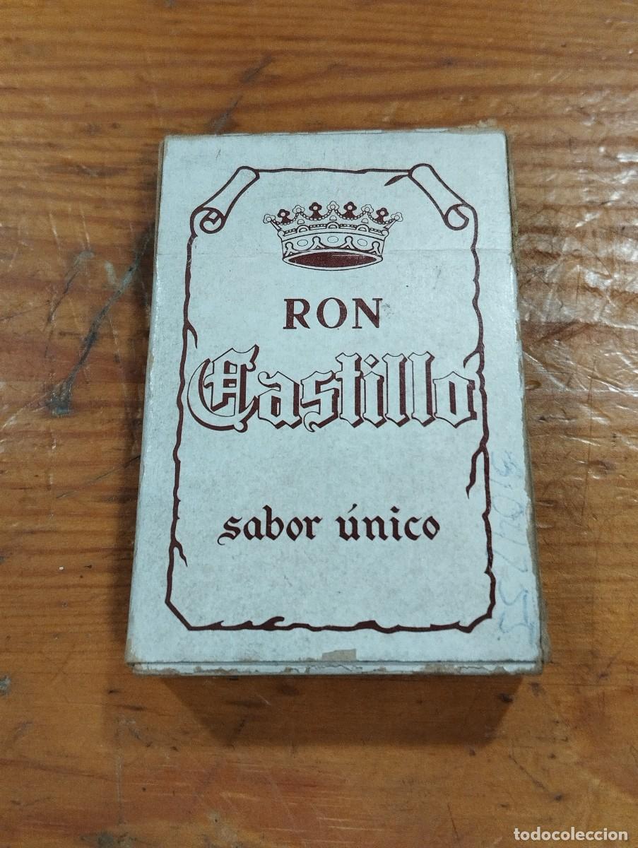 Barajas de cartas: BARAJA DE NAIPES POKER &rdquo;RON CASTILLO&rdquo;, EN SU CAJA, COMPLETA.