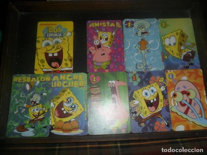 Playing Cards: 632- Baraja de cartas Bob Esponja, Nickelodeon/Heraclio Fournier