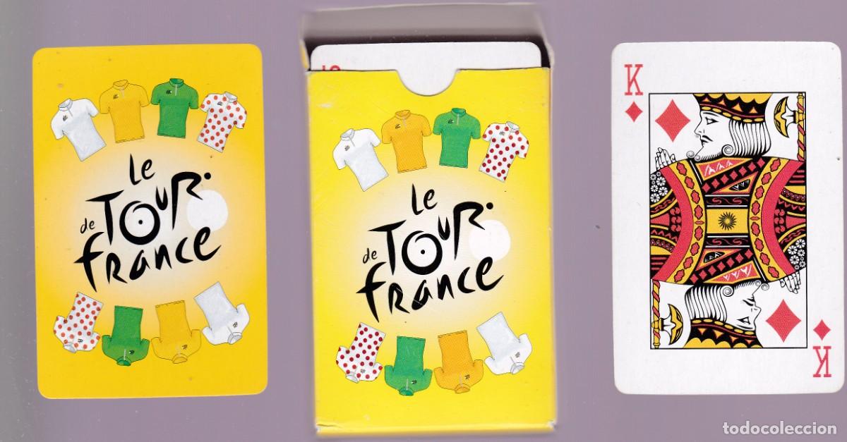 Barajas de cartas: BARAJA CARTAS P&Oacute;KER TOUR DE FRANCE RARA UNICO EJEMPLAR!